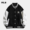 MLB&NY男士夹克外套男生春秋款拼接高街棒球服潮牌春季洋基队