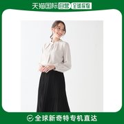 日本直邮Honeys 女士优雅褶皱半身裙 办公休闲 精致设计舒适