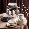 轻奢耐热玻璃花茶壶花草茶具，水果茶壶套装下午茶，茶壶茶杯家用待客