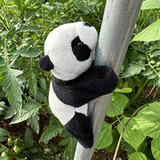 吸铁石小熊猫公仔冰箱贴可爱趴趴熊猫毛绒玩具，个性磁贴生日礼物