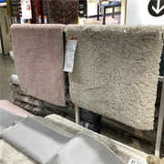IKEA宜家长绒地毯 林德克努德防滑地垫浴室吸水地垫门垫床边垫