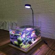 多肉灯鱼缸水族水草灯led全光谱珊瑚盆栽智能，定时植物生长补光灯