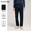 MB MindBridge百家好休闲牛仔裤男2023裤子冬季直筒宽松长裤