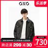 GXG男装商场同款黑色皮衣 秋季城市户外系列