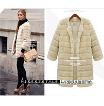 MISSSZ弥莎2011欧美nibbuns仿毛皮宽松时尚街头皮草大衣外套|现货