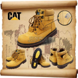 【信誉第一】CAT 真皮靴子 秋冬必备 中高帮 时尚男靴 806b