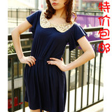 2012春装 新款韩版复古蕾丝 特价包邮夏季打底裙短袖连衣裙女装
