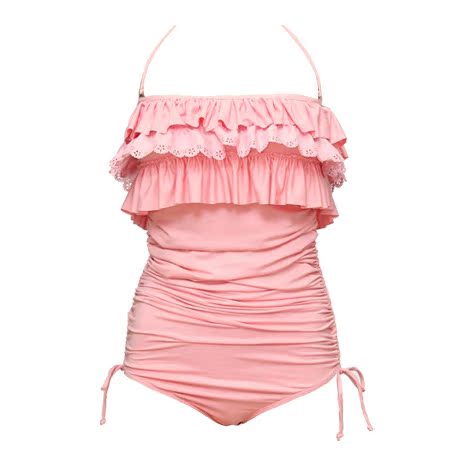 包邮韩国原单.正品比基尼可爱蛋糕小胸显瘦连体