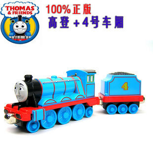 正版合金托马斯模型 thomas 火车头玩具高登&ampamp车厢套装 儿童玩具