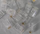 优质 透明 网线 水晶头 RJ45 水晶头 散装出售1毛/只
