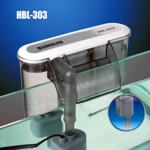 森森hbl-302303壁挂式过滤器，送滤材外置，静音小鱼缸用循环增氧机