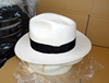100%羊毛礼帽迈克尔杰克逊白色帽子/上海滩大檐羊毛呢帽子