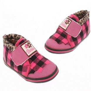  惠客来儿童棉鞋 传统休闲布鞋 加厚保暖防滑女童鞋 魔术贴