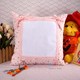 十字绣空白抱枕套-草莓抱枕套 粉红色