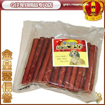金皇冠 M00008  秒杀价 犬之能量 牛肉条 500克