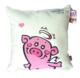 艺派卡通easypine艺派天使猪靠垫抱枕