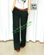好版型 修身OL长裤直筒长裤阔腿裤棉麻长裤女休闲裤黑色长裤