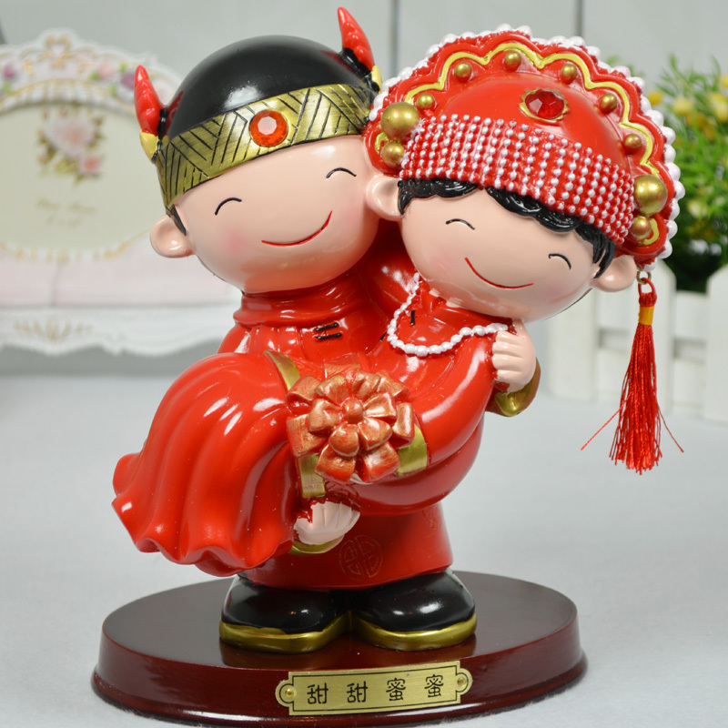 创意结婚礼物摆设...