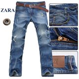 10年正品牛仔裤 <span class=H>ZARA</span>牛仔裤 男士牛仔裤 直筒裤P85139