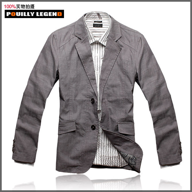 10秋装新款细纹休闲西装NWF007休闲西服小西装修身西服韩版