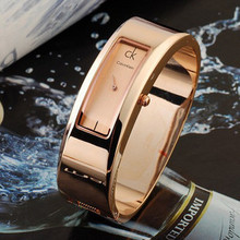 Mesa llena anillo CK pulsera reloj pulsera reloj temperamento forma silvestre mujeres