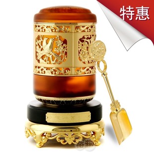  琉璃茶叶罐摆件 高档创意实用新年礼物商务礼品 送长辈领导客户
