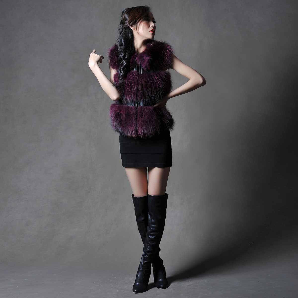 <em>皮草</em>,拼皮<em>滩羊毛</em>马甲 <em>皮草马甲</em> 狐狸毛马甲 獭兔