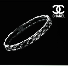 CHANEL Chanel brazalete negro brazalete de cerámica pueden ser equipados con una sola fila de los modelos de doble par de Tanabata regalo