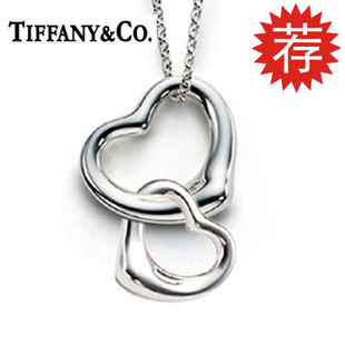 包邮！专柜正品TIFFANY心扉吊坠项链 925纯银支持检验 配实拍图片