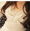 夏季白色时尚蕾丝花边背心修身韩版小吊带衫，纯棉女无袖t恤打底衫