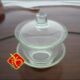 咏福茗茶茶艺用品--玻璃盖碗