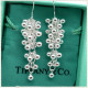 冲钻特价/蒂凡尼 Tiffany<span class=H>耳环</span>925纯银饰品3-大葡萄<span class=H>耳环</span>