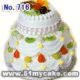 喜庆连连水果生日蛋糕A008