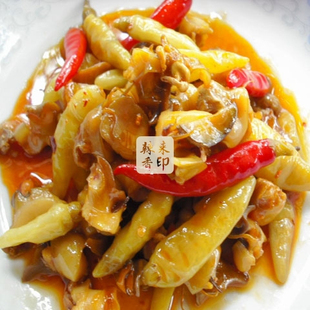  重磅出击 私房菜 泡椒田螺肉 脆螺肉 300g 锁定回头