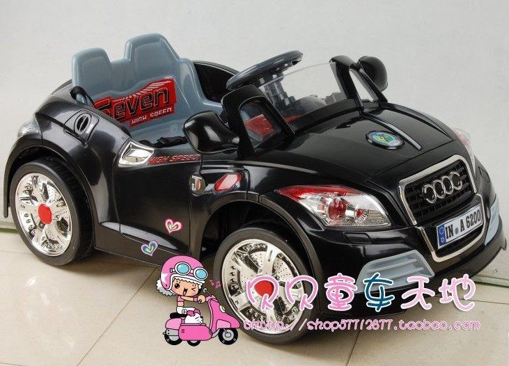 2010新款奥迪跑车 儿童电动车 四通遥控电动汽车 电动童车电玩车