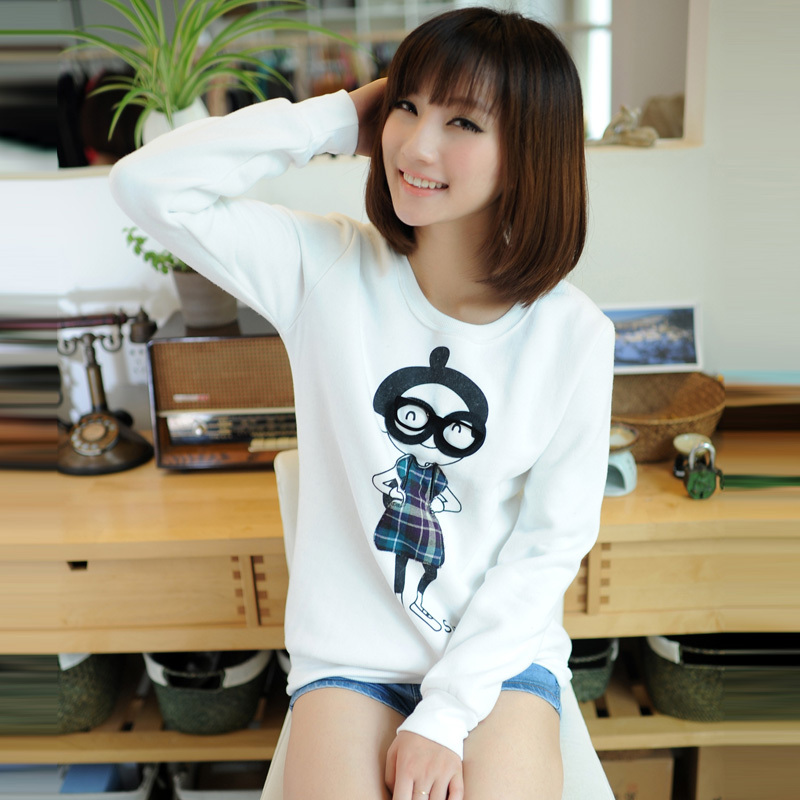 女卫衣外套甜美可爱...