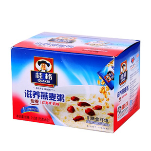  【天猫超市】桂格滋养燕麦粥红枣牛奶味 210克/盒（35g*6包）