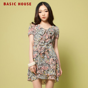 【Basic House夏装】百家好 韩版女式两件套连衣裙 HLOP322M