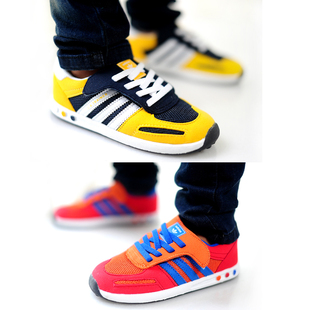  【娃娃小镇】童鞋秋款儿童运动鞋 韩版男女童透气鞋子9.12