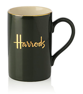 英国伦敦harrods哈罗斯(哈罗斯)陶骨瓷杯马克杯情侣，杯欧式茶杯高脚杯创意