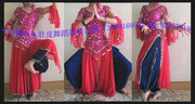 鸿舞衣印度舞服装演出服舞蹈服装舞台演出服装 民族服装