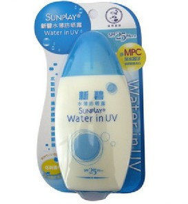 H69601 曼秀雷敦新碧水薄防晒露SPF25 PA++100ml 专柜正品