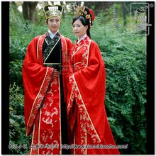 衔泥小筑 汉服 婚服 汉式婚服礼服 男女两套装 连枝相依二
