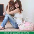 全国包快递 台湾DAISUKI 时尚型船型硬底宠物狗狗外出包M号 CB01