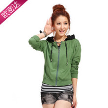 新品薄外套女阿依莲2012学生装<span class=H>冬装</span>短外套春秋春装新款休闲韩版