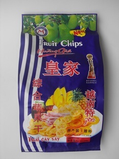  东南亚美食 越南蔬果干 越南皇家综合蔬果干250克 特价促销不包邮