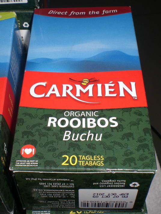 卡米恩步触有机茶,Rooibos tea,南非博士茶,花果茶20包/50克