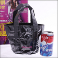S020 Ripeurb 闪亮黑 出口日本 小巧圆柱手提小拎包 70g