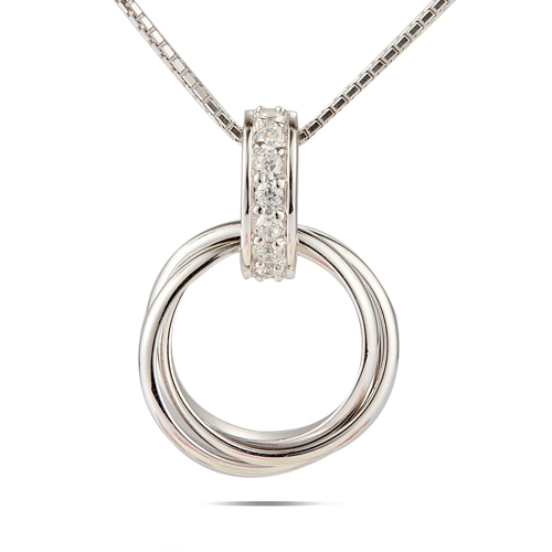 情人节买1送4 生日定做纯银字母项链 名字项链