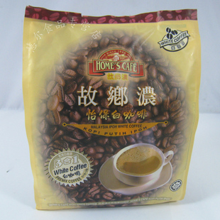  28省2袋包邮 马来西亚原装进口故乡浓怡宝白咖啡怡保原味600g